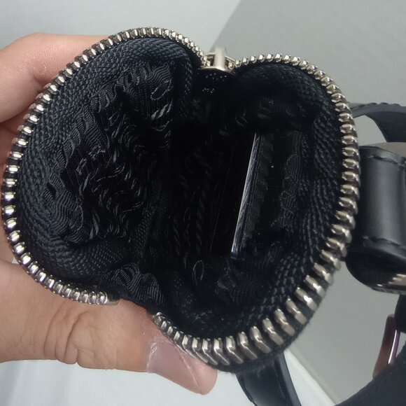 PRADA Tessuto Nylon Pocket Wristlet Pouch – Black - Picture 13 of 15